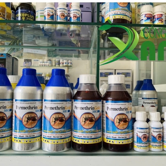 Thuốc diệt muỗi PERMETHRIN GOLD 50EC