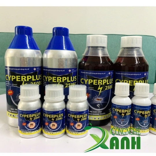 THUỐC DIỆT CÔN TRÙNG CYPERPLUS 250EC
